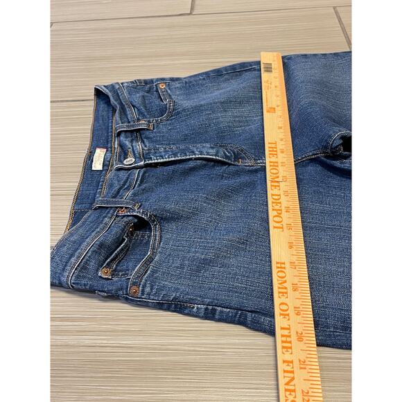 y2k grunge streetwear 00s 90s Levi’s 512 perfectly slimming bootcut jeans sz 12m - Picture 6 of 12